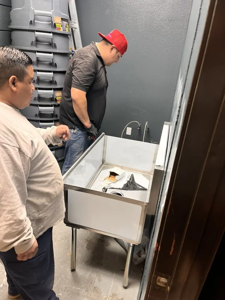 Commercial plumbing and sink installation in Papago Vista